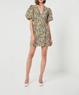 Elliatt Cuore Mini Dress Floral Size M for rent on The Volte - image 1