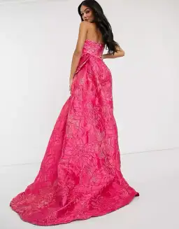Bariano Bandeu Gown Pink Size M / Au 10 for rent on The Volte - image 3