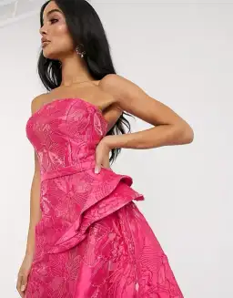 Bariano Bandeu Gown Pink Size M / Au 10 for rent on The Volte - image 2