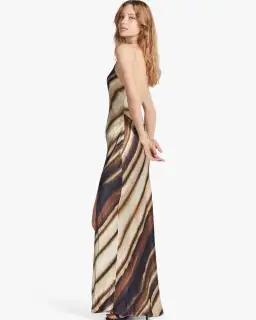 Bec & Bridge Watercolour Gown Print Size 10 for rent on The Volte - image 5