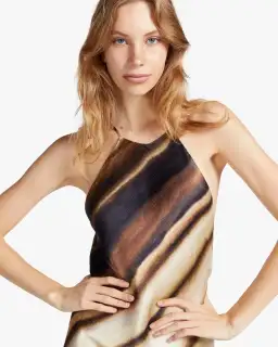 Bec & Bridge Watercolour Gown Print Size 10 for rent on The Volte - image 4