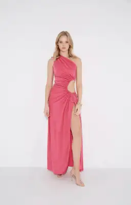 Sonya Moda Nour Maxi Dress in Pink Shimmer Size 12 / L for rent on The Volte - image 1