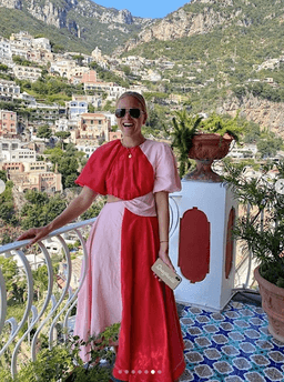 Aje Entwined Dress Red Size 8 for rent on The Volte - image 2