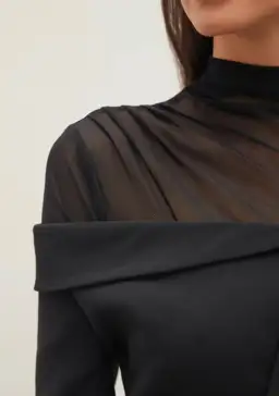 Atoir Rori Blazer Mini Dress Black Size 8 for rent on The Volte - image 4