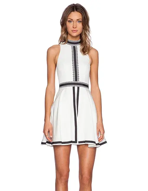 Sass & Bide fully lined White Size AU 8 for rent on The Volte - main image