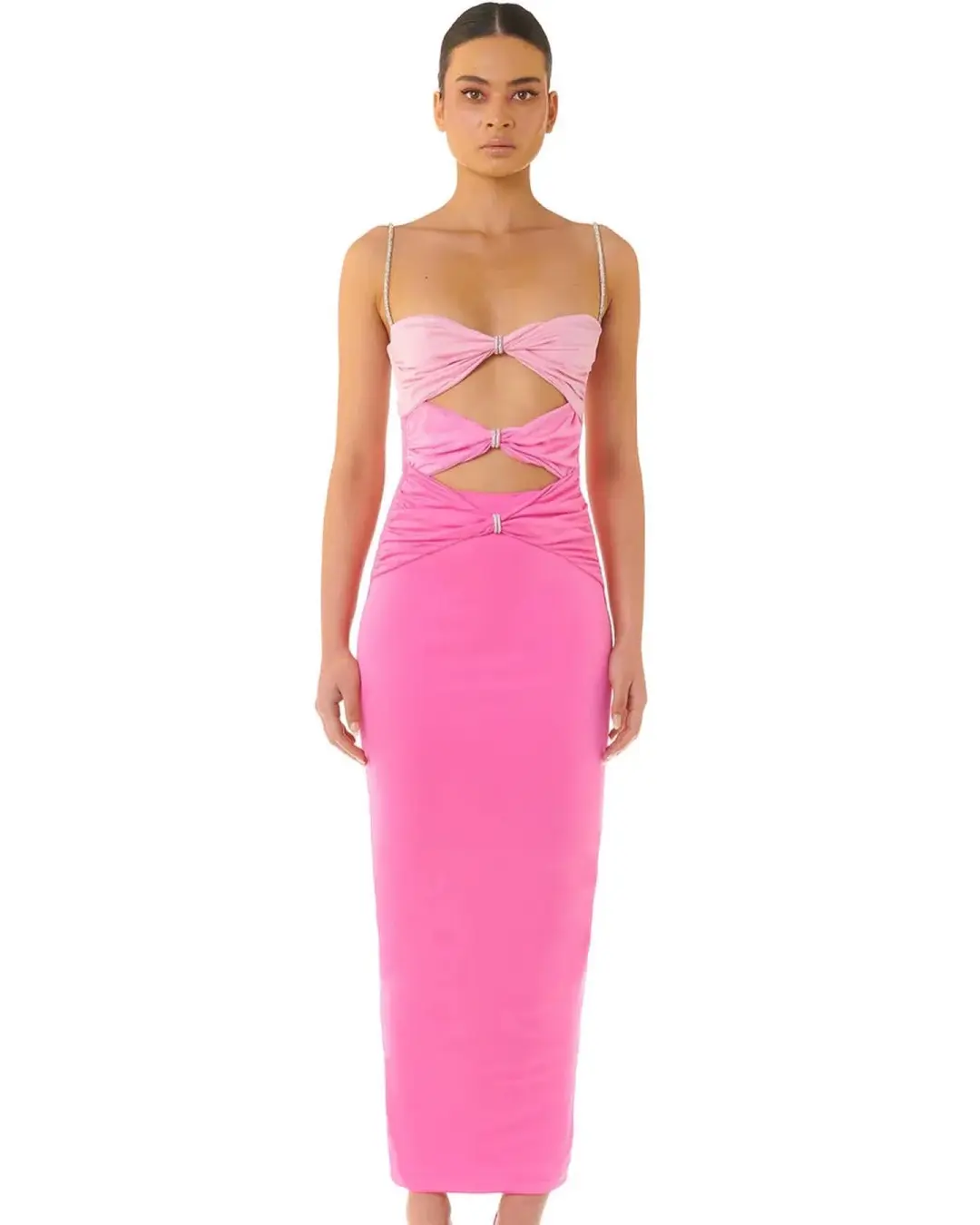 Eliya The Label Zora Dress Pink Size S / AU 8 for rent on The Volte - main image