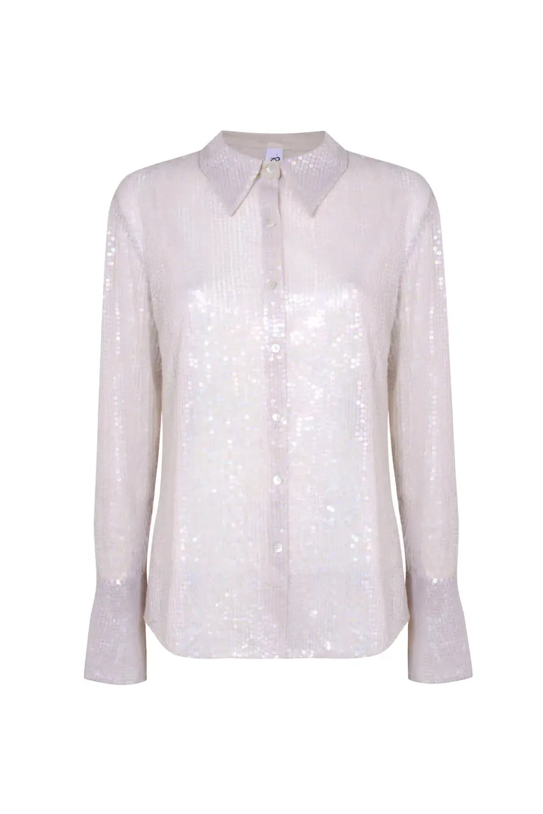 Rat & Boa Celine Shirt Nude Size AU 8 for rent on The Volte - main image