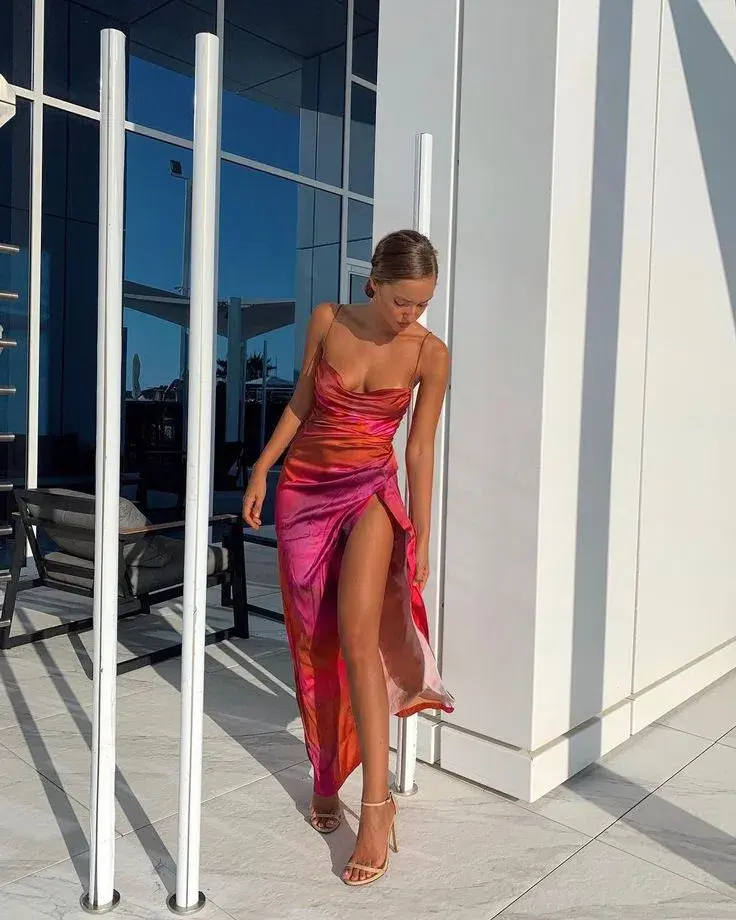 Retrofete x Revolve Marlene Dress Multi Size M / AU 10 for rent on The Volte - main image