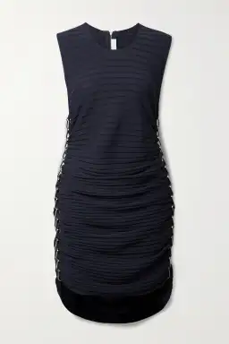Dion Lee Mirror Chain Navy Mini Dress Size S/Au 8 for rent on The Volte - image 5