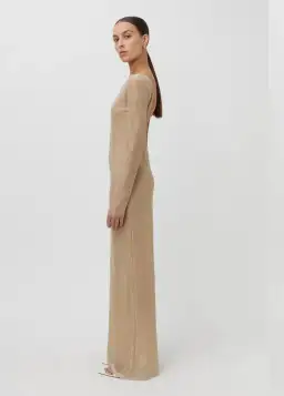 Camilla and Marc Ibiza Maxi Dress Gold Size 8 for rent on The Volte - image 2