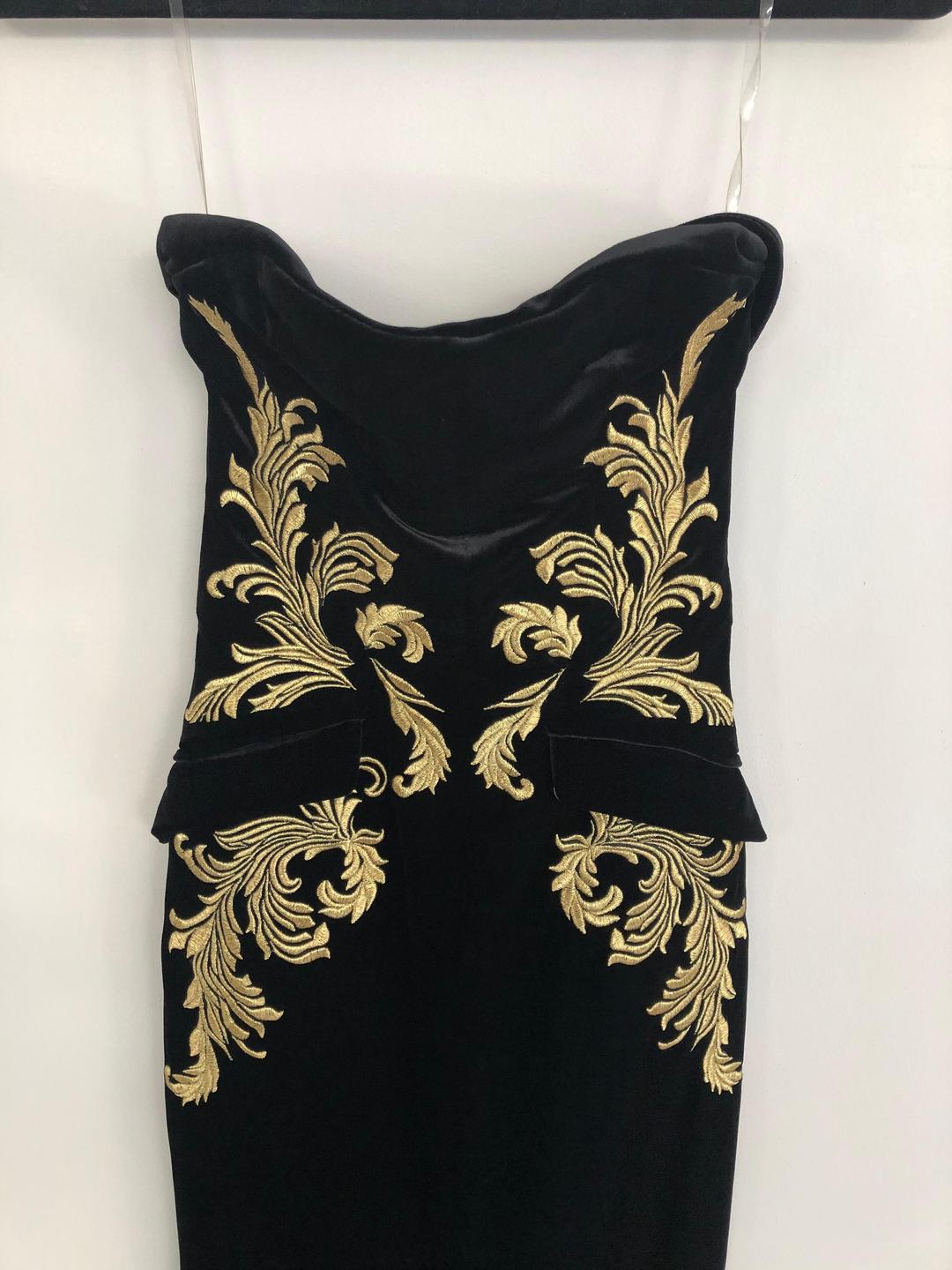 House of CB Athenea Dress Black Size 6 for rent on The Volte - main image