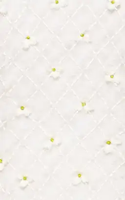 Aje Mirage Organza Cut Out Mini Dress Ivory Size 8 / S for rent on The Volte - image 8