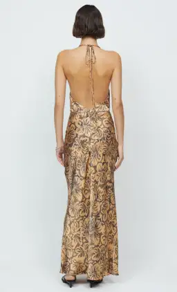 Bec & Bridge Samara Halter Maxi Dress Floral Size 8 for rent on The Volte - image 3