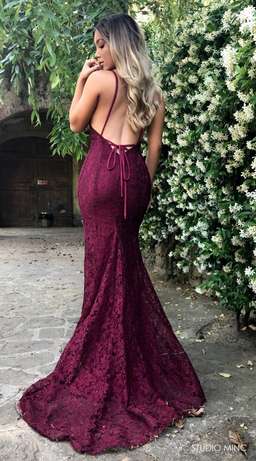 MAROON MYTHICAL formal dress from Studio Minc
