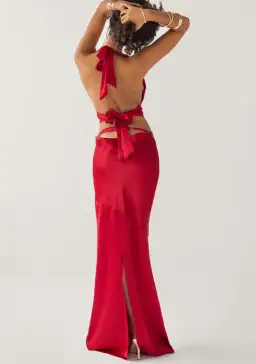 Arcina Ori Rosalina Set Deep Cherry Red Size 8 for rent on The Volte - image 3