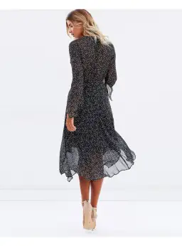 Bec & Bridge Stargazer Dress Black Size AU 8 for rent on The Volte - image 3