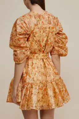 Acler Bonhill Mini Dres Orange Size AU 16 for rent on The Volte - image 3