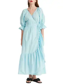 Blanca Ziggy Dress Blue Size 8/S for rent on The Volte - image 2