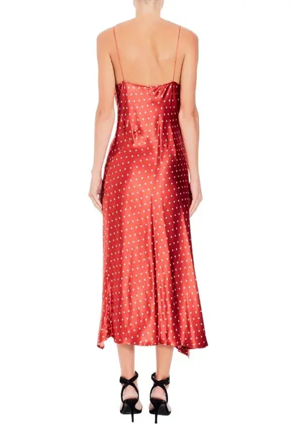 Bec & Bridge Bonjour Dress Red Size 10 / M for rent on The Volte - main image