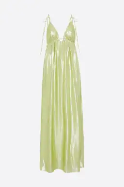 Manning Cartel Neon Heart Dress Green Size 6 for rent on The Volte - image 4