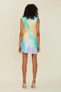 Suboo Ombre Mini Dress Multi Color Size M / AU 10 for rent on The Volte - image 3