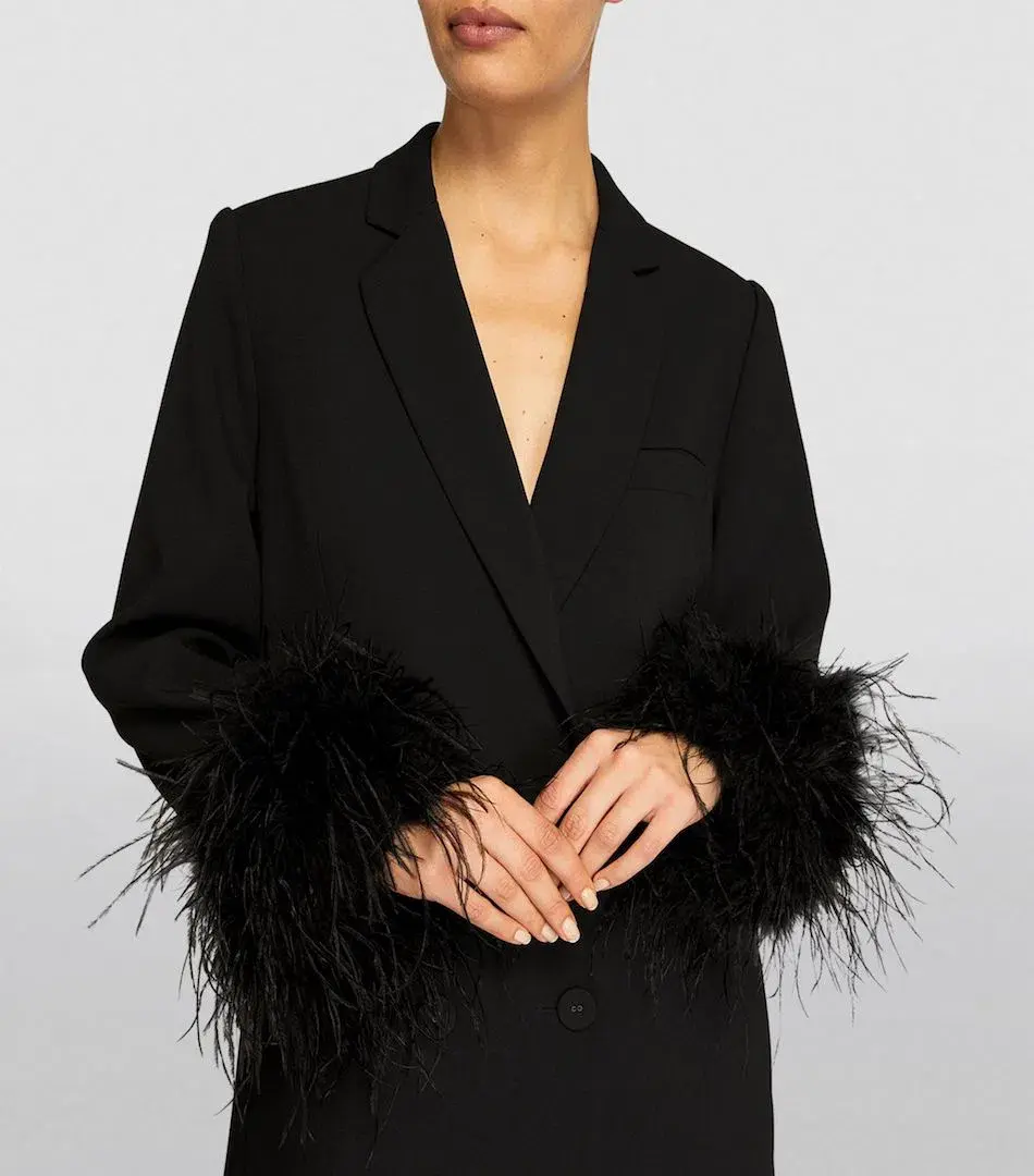 Rachel Gilbert Lincoln Mini Dress Black Size AU 6 for rent on The Volte - main image