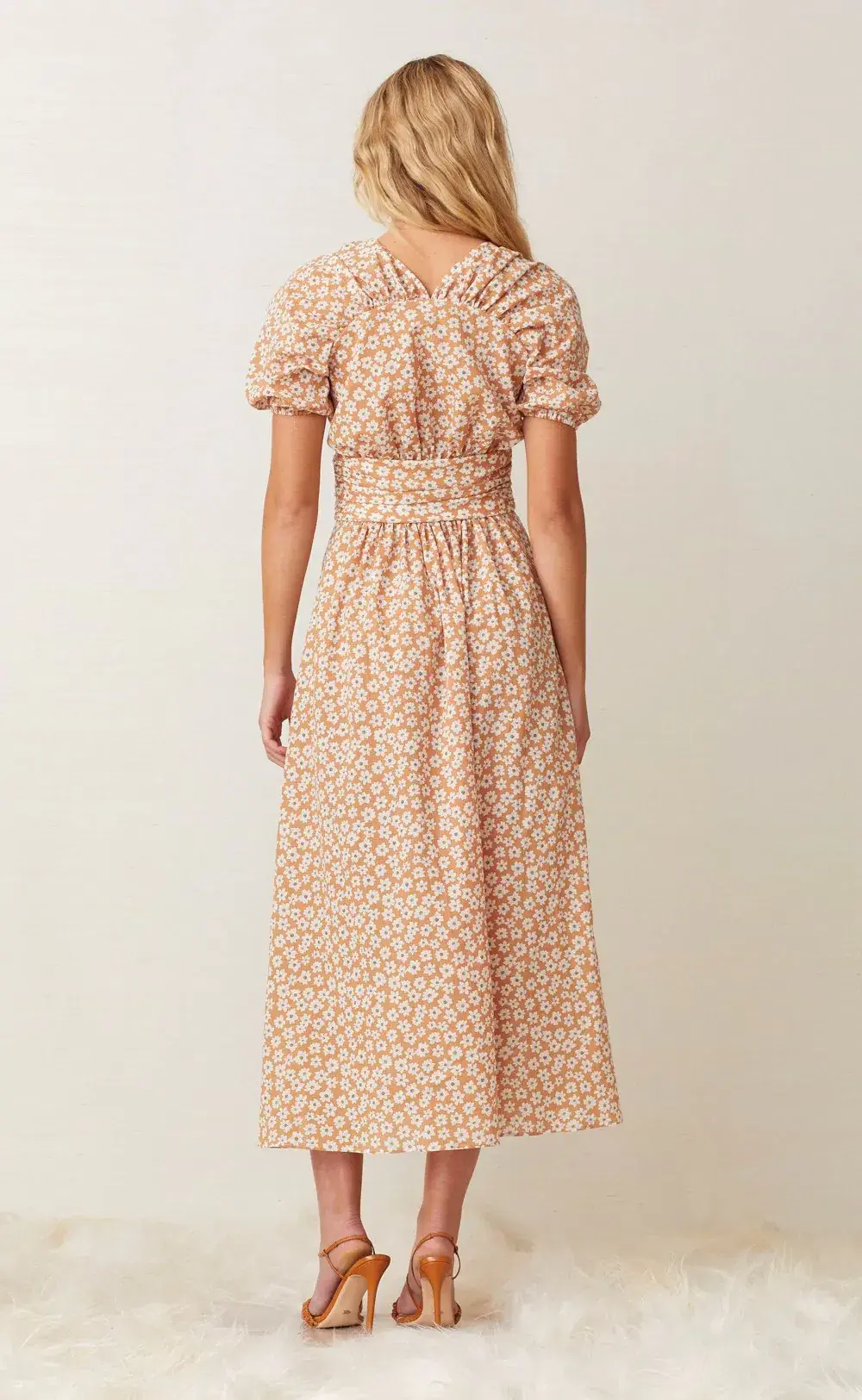 Bec & Bridge Zoe Midi Dress Floral Size 12 / L for rent on The Volte - main image