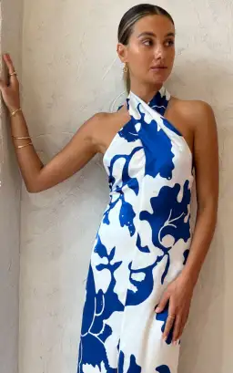 Sir the Label Esme Halter Dress Print Size 10 for rent on The Volte - image 4