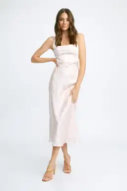 Kookai Yale Midi Dress Checkered Prints Size 8