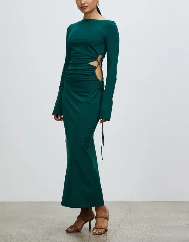 Camilla and Marc Alexandre Dress Green Size AU 14 for rent on The Volte - main image