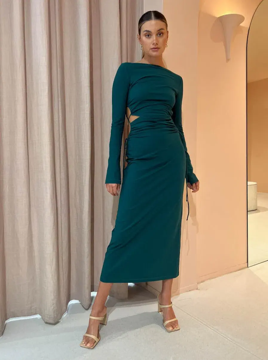 Camilla and Marc Alexandre Dress Green Size AU 14 for rent on The Volte - main image