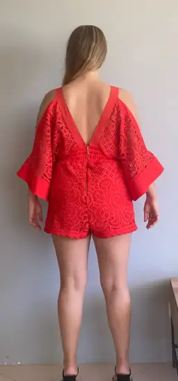 Alice McCall Keep Me There Playsuit Red Size 10 for rent on The Volte - image 3