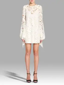 Camilla and Marc Farrow Mini Dress White Size 8 for rent on The Volte - image 1