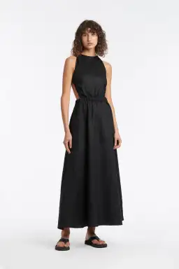 Sir the Label Alena Maxi Dress Black Size 0 / Au 6