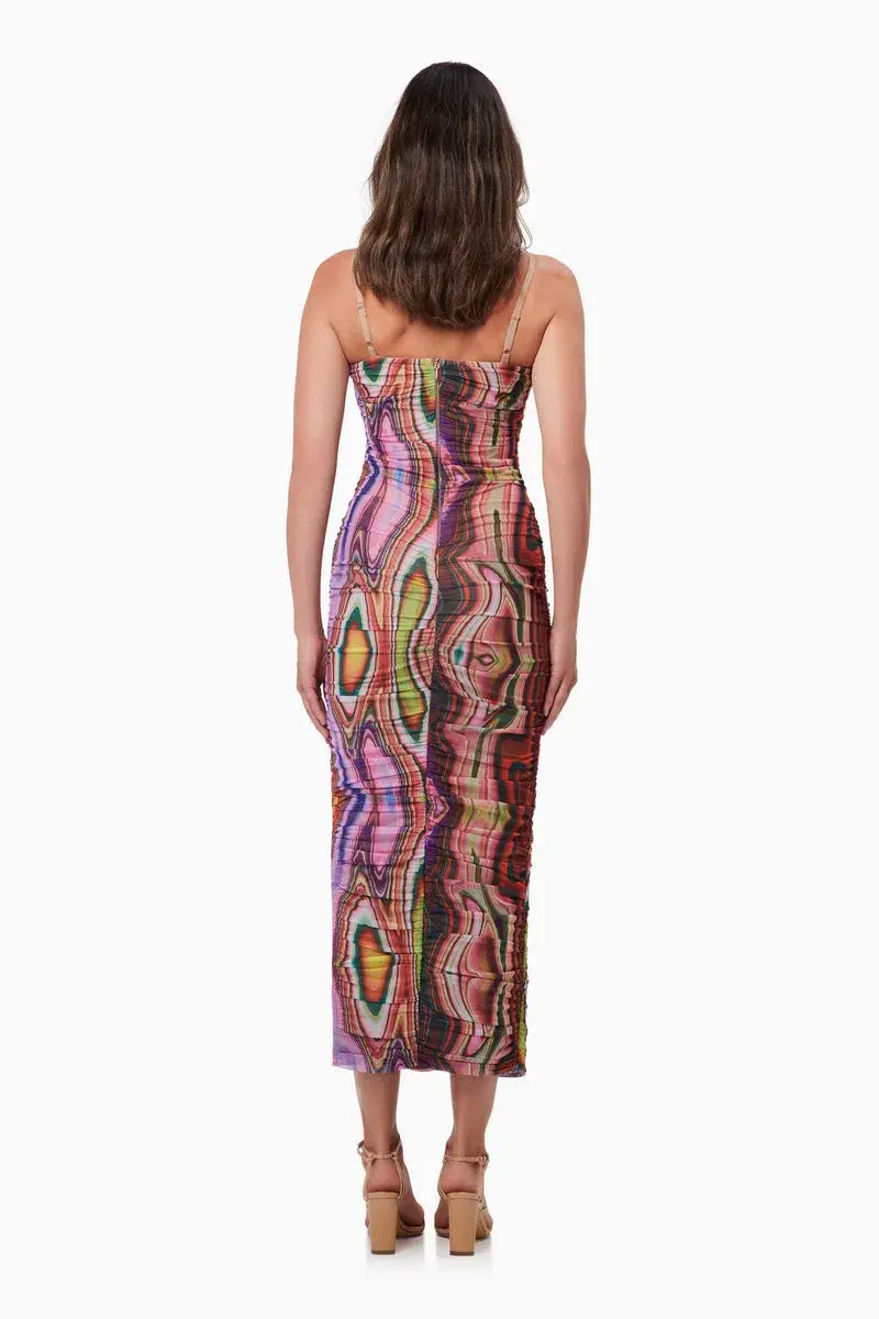 Elliatt Lula Dress Print Size M/AU 10 for rent on The Volte - main image