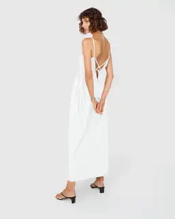 Suboo Rosanna Strappy Maxi Dress White Size M / AU 10 for rent on The Volte - image 2
