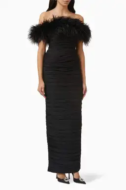 Rachel Gilbert Zion dress Black Size AU 6 for rent on The Volte - image 1