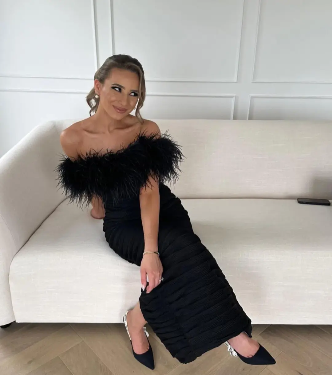 Rachel Gilbert Zion dress Black Size AU 6 for rent on The Volte - main image