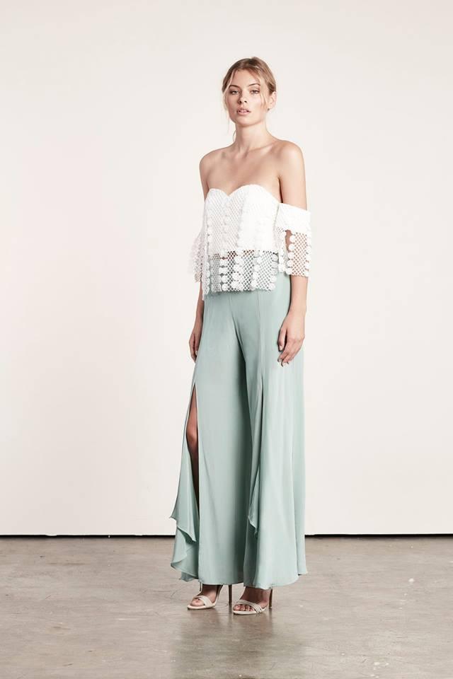 Elliatt Winslow top and Elliatt Sway Pants size 8 for rent on The Volte - main image