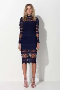 Mossman Isle of Forgiveness Dress Navy Size 8 for rent on The Volte - image 1