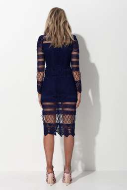 Mossman Isle of Forgiveness Dress Navy Size 8 for rent on The Volte - image 2