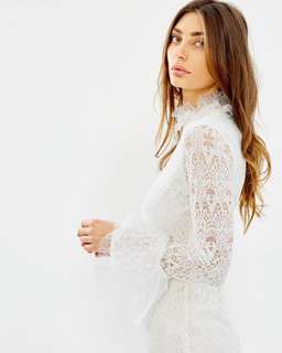 Asilio White Lost in Light dress size 8 for rent on The Volte - image 3