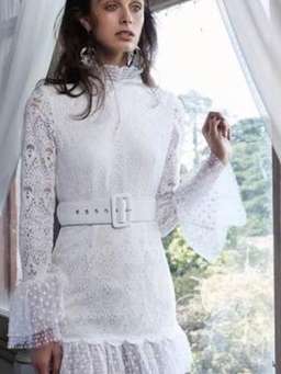 Asilio White Lost in Light dress size 8 for rent on The Volte - image 1