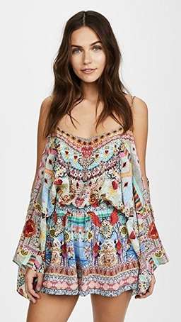 Camilla close to my heart playsuit size 8 for rent on The Volte - image 1