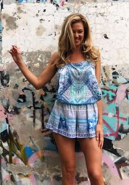 Camilla Daydreamer playsuit size 8 for rent on The Volte - image 1