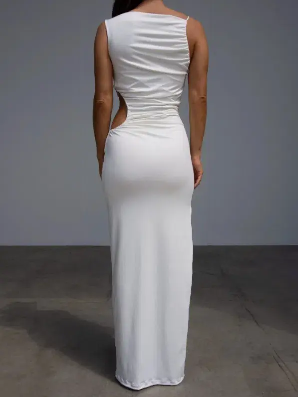 Effie Kats Rae Gown Ivory White Size 6 for rent on The Volte - main image