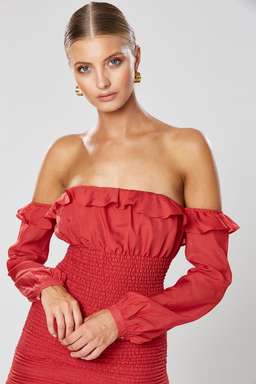 WINONA - HALO DRESS RED SZ 6