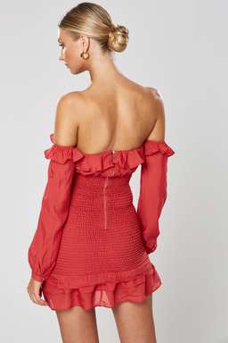 WINONA - HALO DRESS RED SZ 6