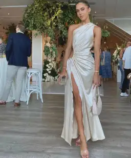 Sonya Moda Nour Dress Ocean Pearl Size AU 6