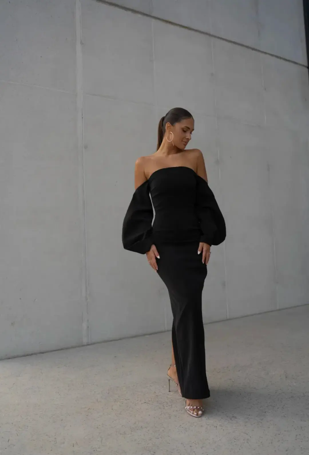 Bianca and Bridgett Honey Dress Black Size 8 for rent on The Volte - main image